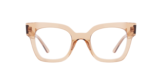 Venice CT Crystal Caramel AcetatEyeglass Frames von B24, Vorderansicht
