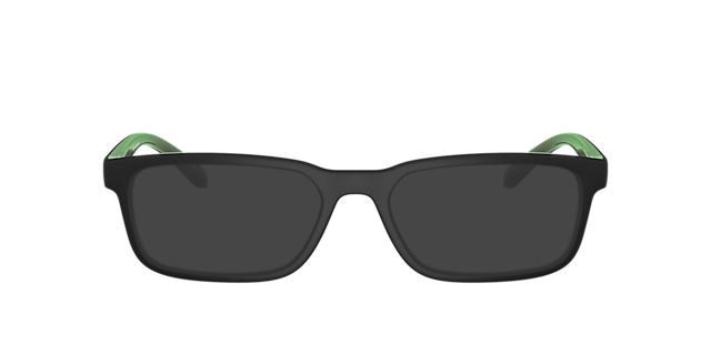 AN7283 Black & Green KunststoffEyeglass Frames von B24, mit getönten Gläsern