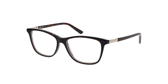 Jenna Havana AcetatEyeglass Frames von B24, Dreiviertelansicht