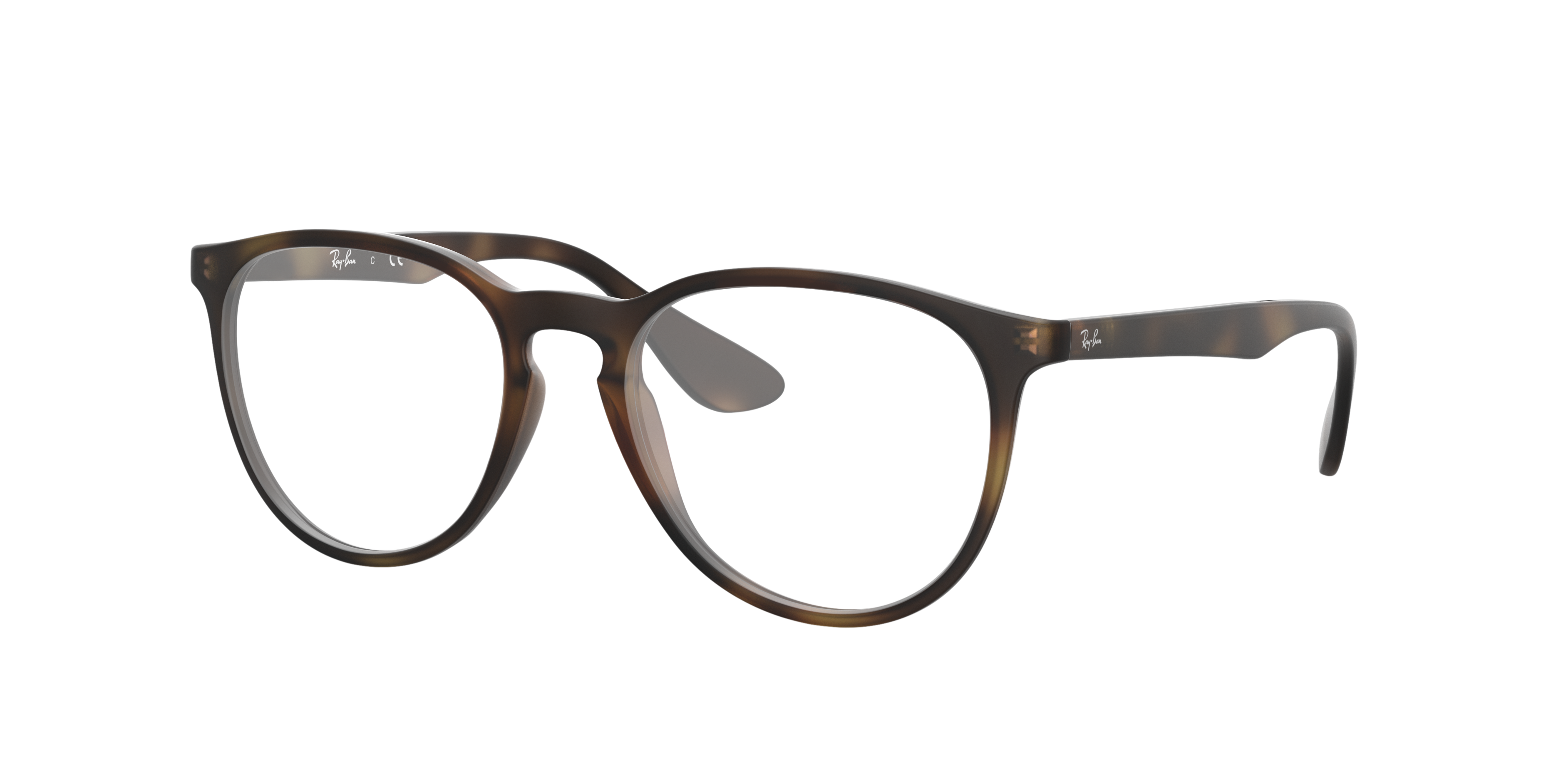 RB7046 Havana KunststoffEyeglass Frames von B24, Dreiviertelansicht