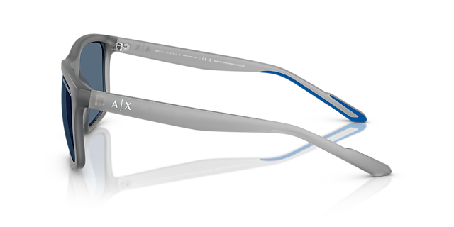 AX4149SU Matte Opalescent Grey KunststoffSunglass Frames von B24, Seitenansicht