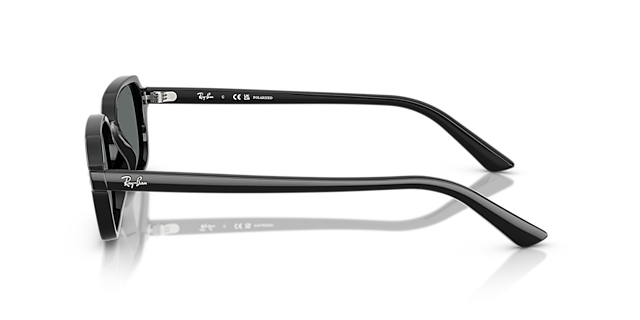 RB4455 Zwart KunststofSunglass Frames van B24, Zijaanzicht