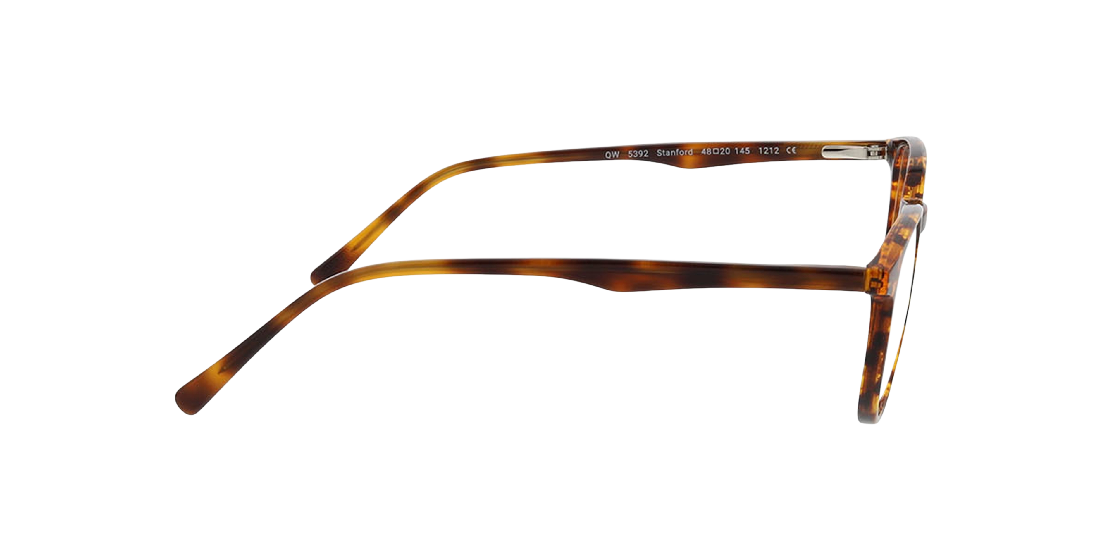 Stanford Havana KunststoffEyeglass Frames von B24, Seitenansicht