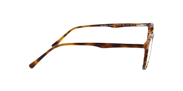 Stanford Havana KunststoffEyeglass Frames von B24, Seitenansicht