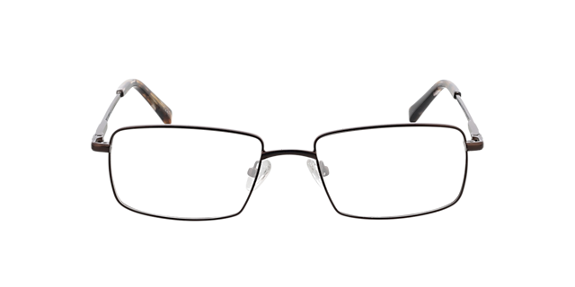 Walker Matbruin  &  Havana MetaalEyeglass Frames van B24, Vooraanzicht