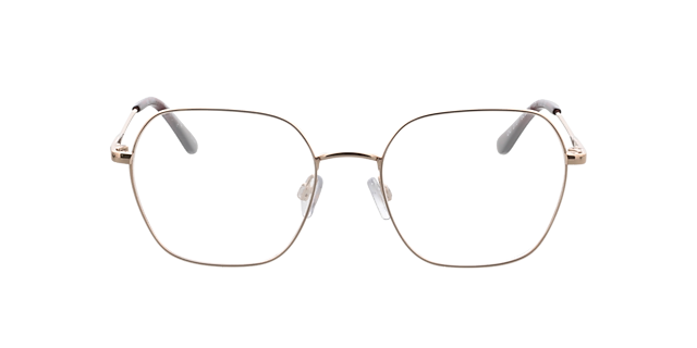 Claire Roze goud  &  paars MetaalEyeglass Frames van B24, Vooraanzicht