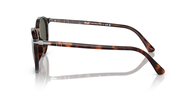 PO3210S Havana AcetaatSunglass Frames van B24, Zijaanzicht