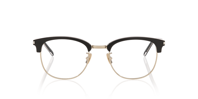 SL 779 Schwarz AcetatEyeglass Frames von B24, Vorderansicht