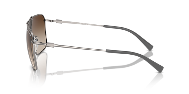 AX2050S Matt Gunmetal MetallSunglass Frames von B24, Seitenansicht