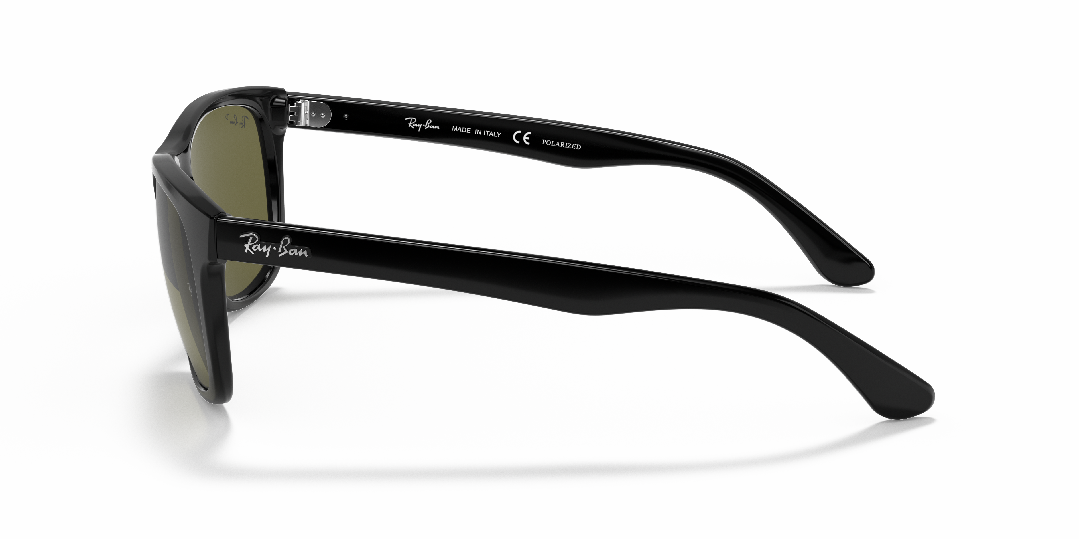 RB4181 Zwart KunststofSunglass Frames van B24, Zijaanzicht