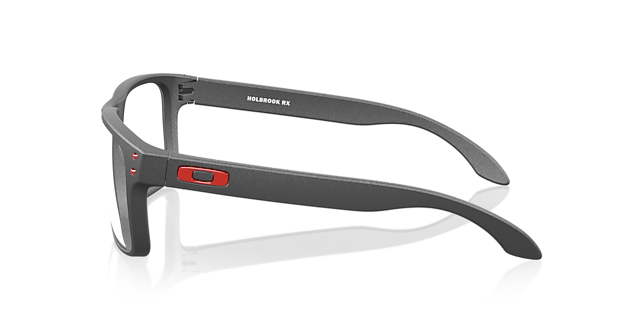 Holbrook™ Satin Light Steel KunststoffEyeglass Frames von B24, Seitenansicht