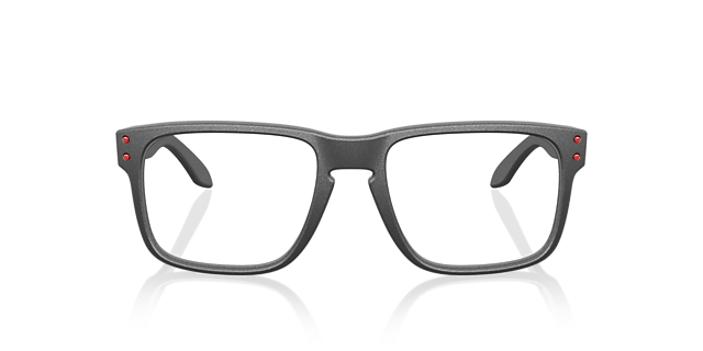 Holbrook™ Satin Light Steel KunststoffEyeglass Frames von B24, Vorderansicht