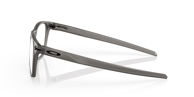 Ojector Satijnglans dofgrijs KunststofEyeglass Frames van B24, Zijaanzicht