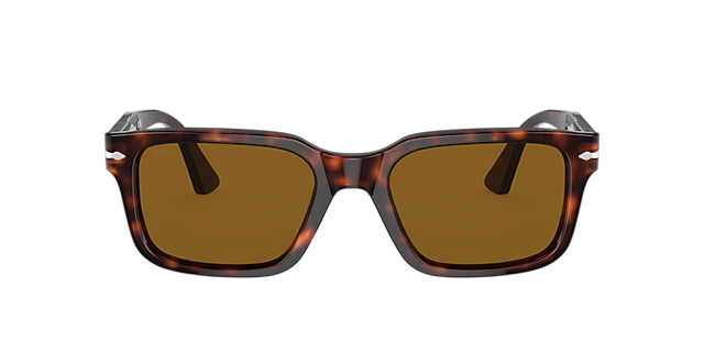 PO3272S Havana AcetaatSunglass Frames van B24, met getinte lenzen