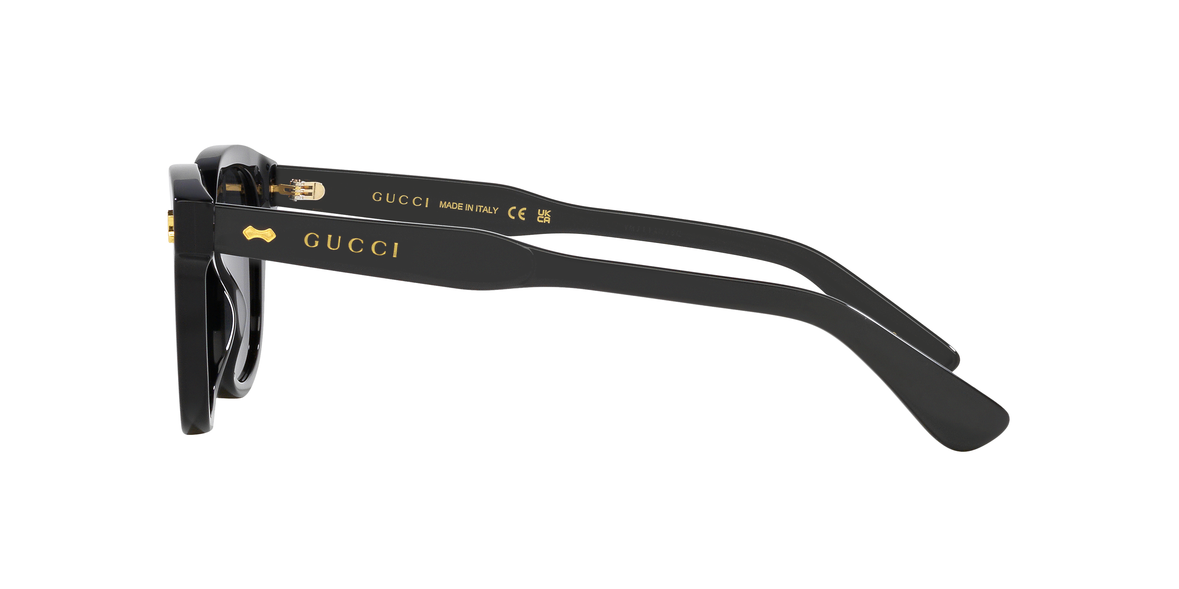 GG1264S Schwarz AcetatSunglass Frames von B24, Seitenansicht