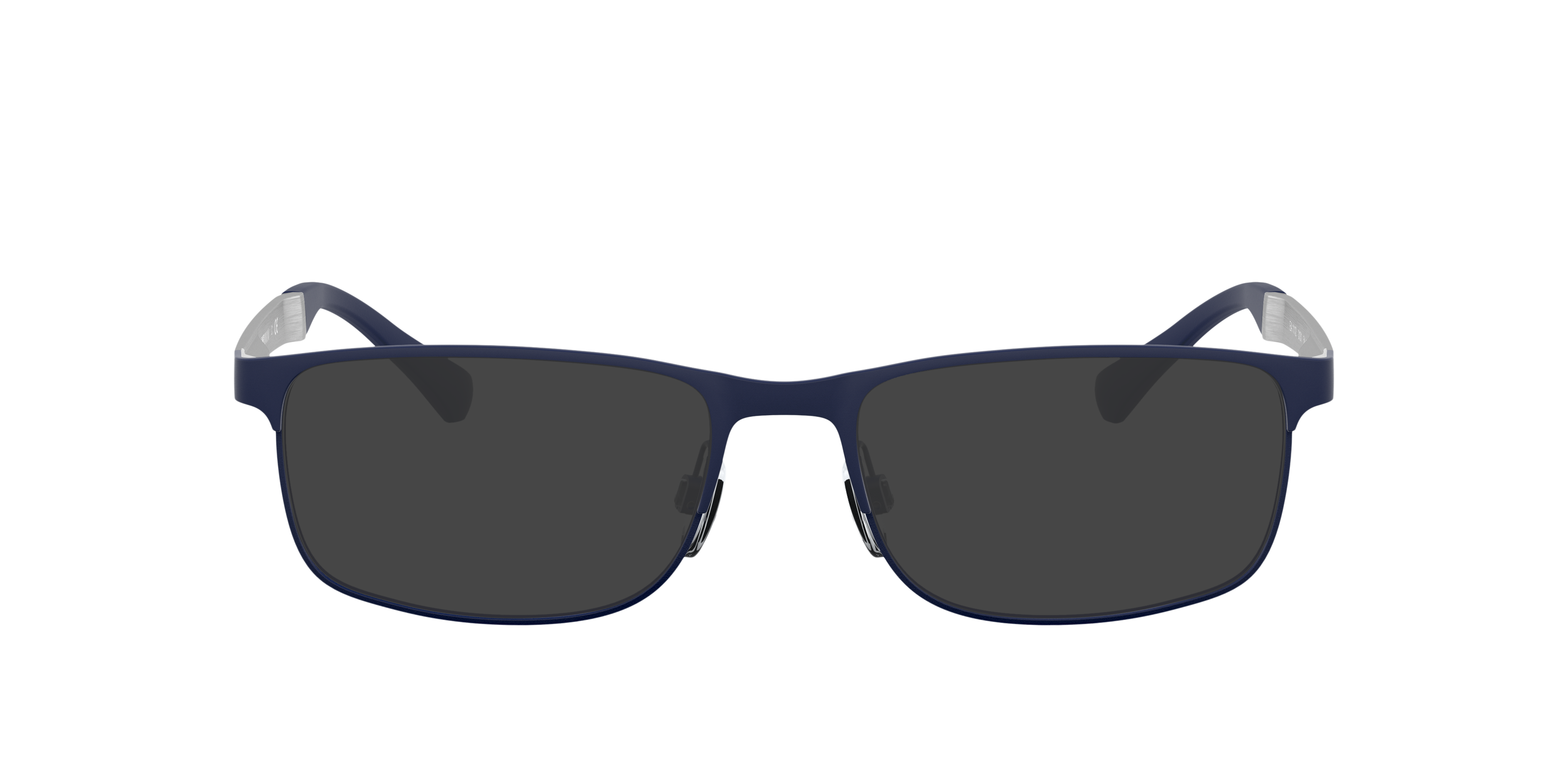 EA1112 Rubber blauw MetaalEyeglass Frames van B24, met getinte lenzen