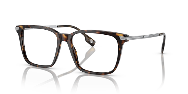 BE2378 Dunkelhavana AcetatEyeglass Frames von B24, Dreiviertelansicht