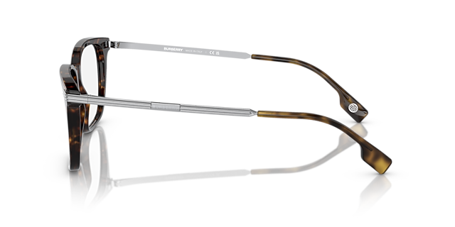 BE2378 Dunkelhavana AcetatEyeglass Frames von B24, Seitenansicht