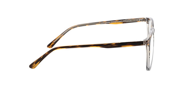Utah Gradient Havana Blue  &  Havana AcetatEyeglass Frames von B24, Seitenansicht