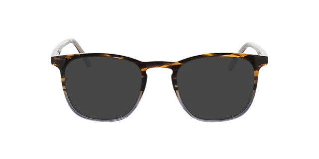 Utah Gradient Havana Blue  &  Havana AcetatEyeglass Frames von B24, mit getönten Gläsern
