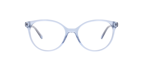 Brille24 - Bergen, Damen, Crystal Hellblau/Crystal Light Blue/Milky Light Brown, Größe: Large