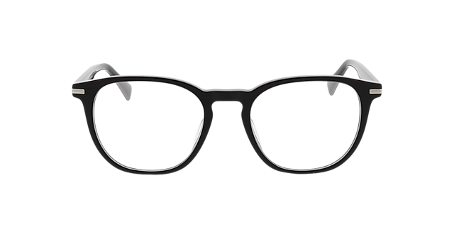 Preston Schwarz AcetatEyeglass Frames von B24, Vorderansicht