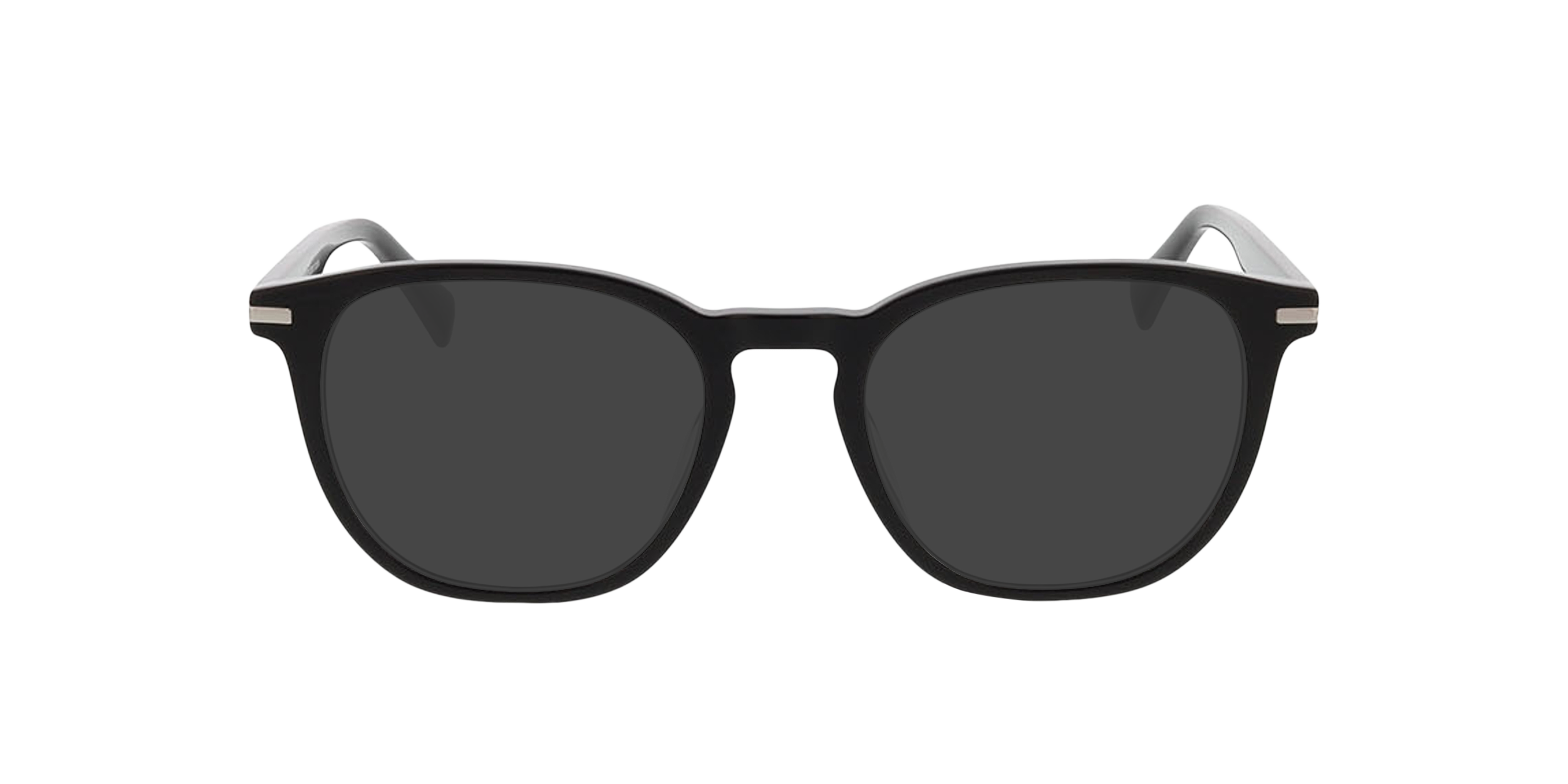 Preston Schwarz AcetatEyeglass Frames von B24, mit getönten Gläsern