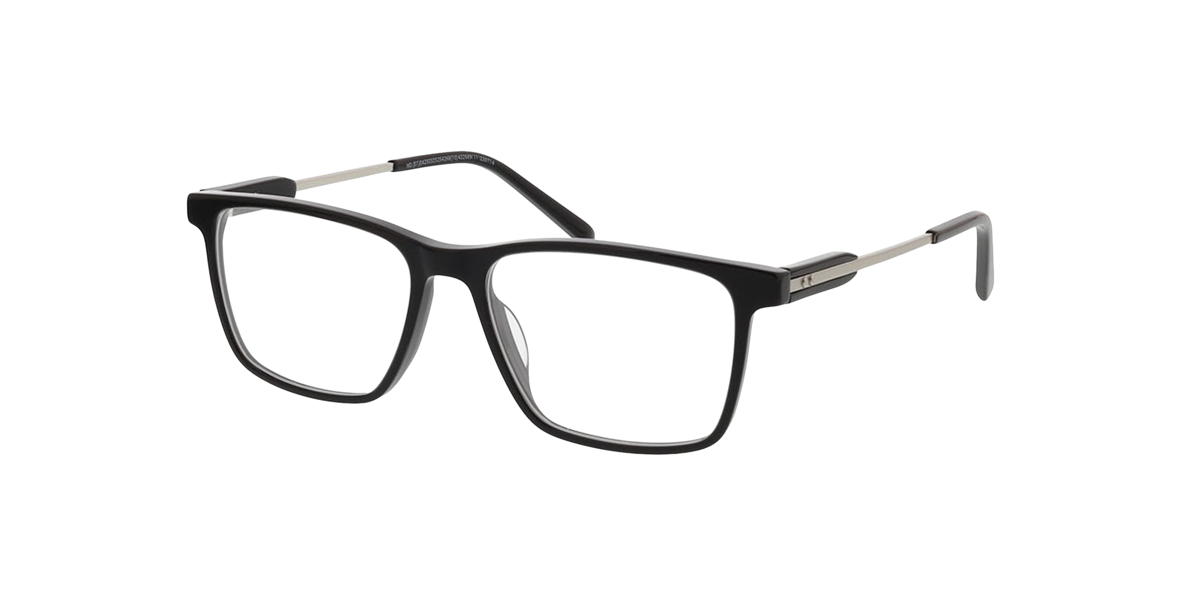 Anthony Schwarz AcetatEyeglass Frames von B24, Dreiviertelansicht