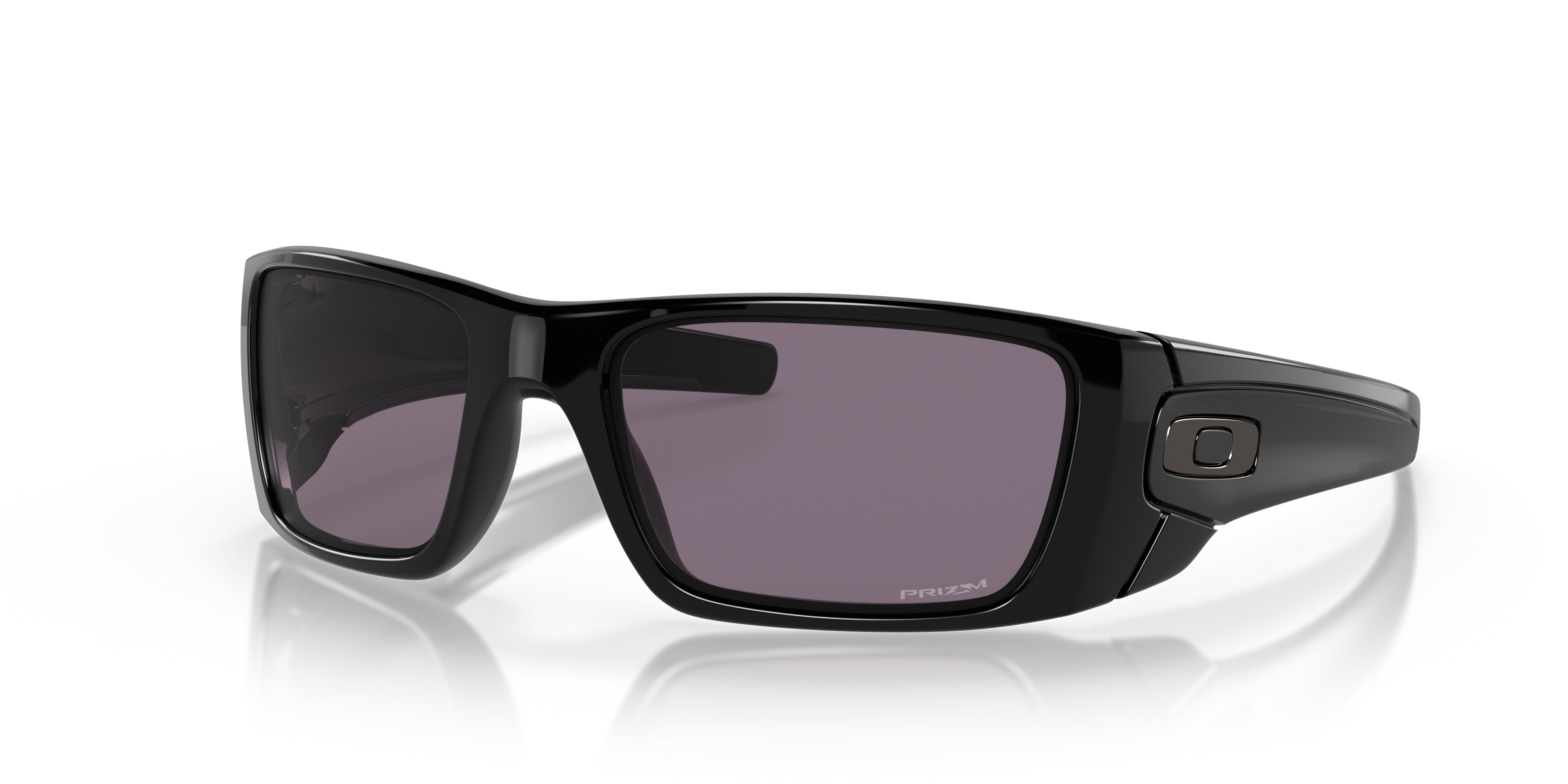 Fuel Cell Schwarz glänzend KunststoffSunglass Frames von B24, Dreiviertelansicht