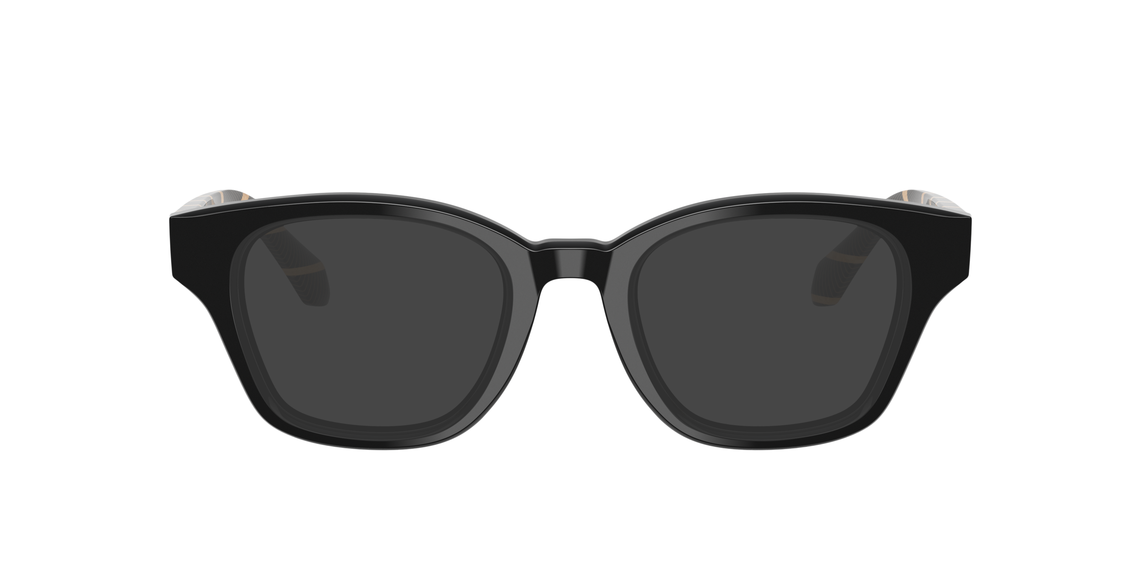 AR7274 Zwart AcetaatEyeglass Frames van B24, met getinte lenzen