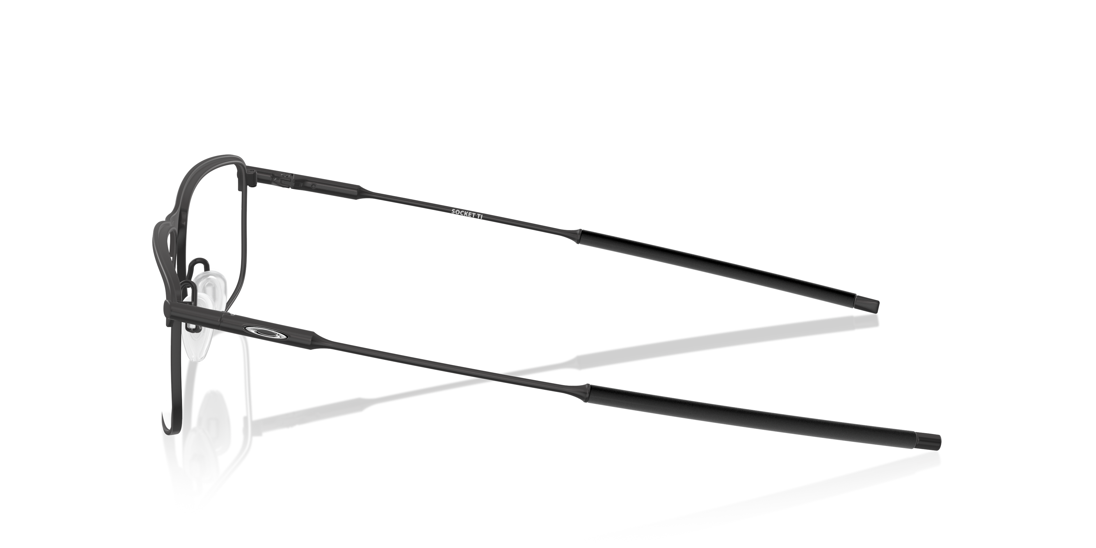 Socket TI Schwarz satiniert TitanEyeglass Frames von B24, Seitenansicht
