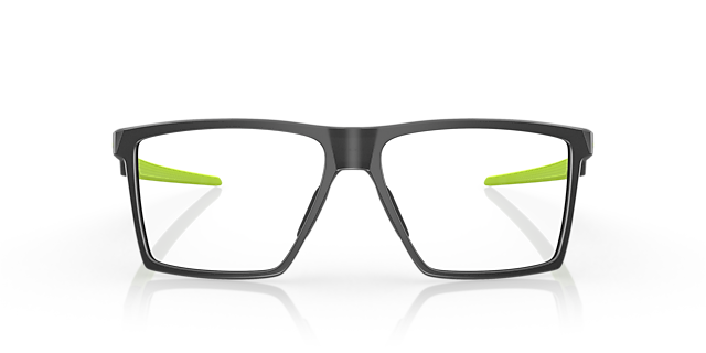 Futurity Satijnglans dofgrijs KunststofEyeglass Frames van B24, Vooraanzicht