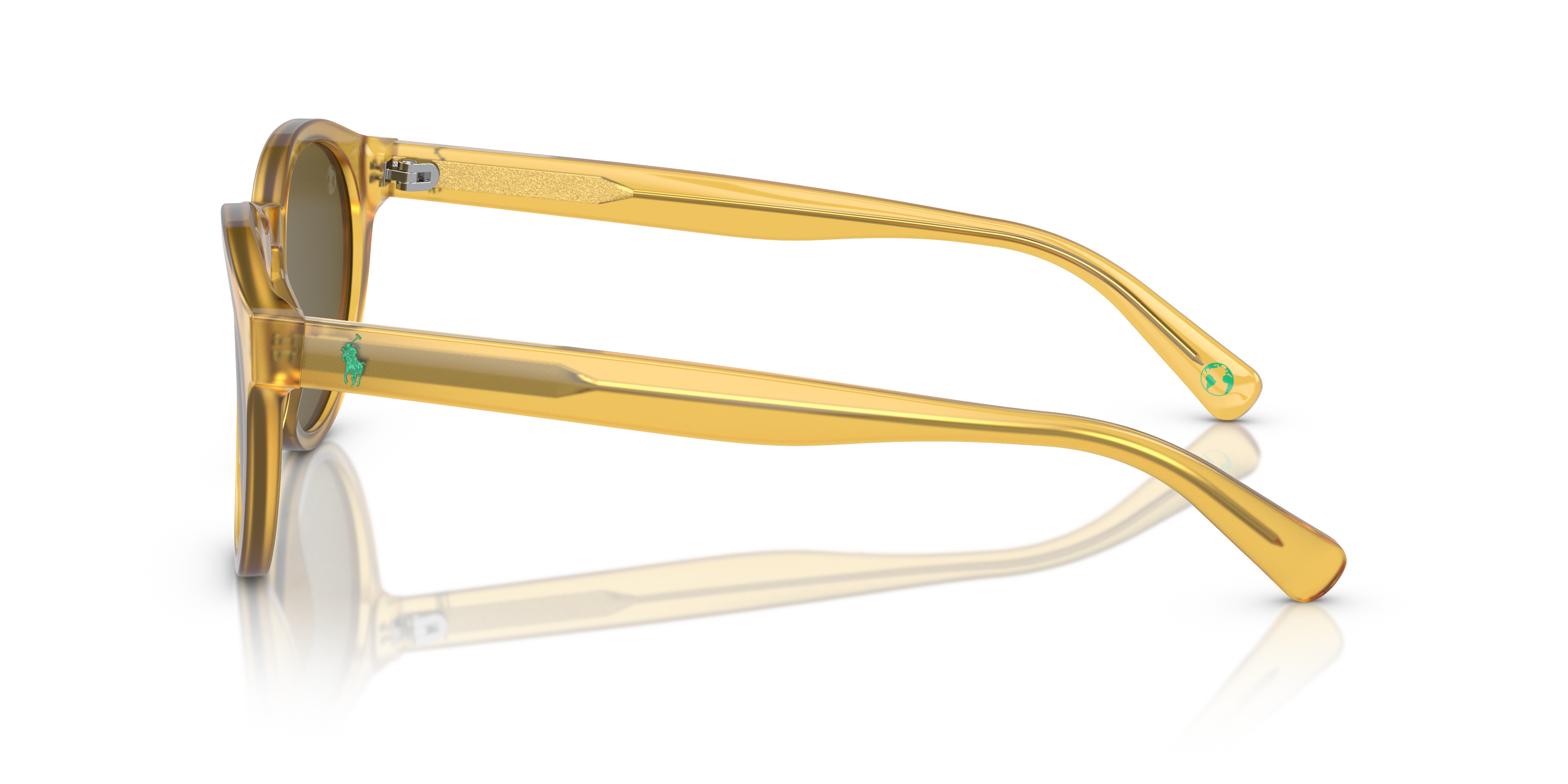 PH4192 Glanzend opaal honing AcetaatSunglass Frames van B24, Zijaanzicht