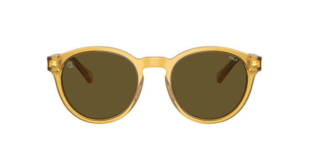 PH4192 Glanzend opaal honing AcetaatSunglass Frames van B24, met getinte lenzen