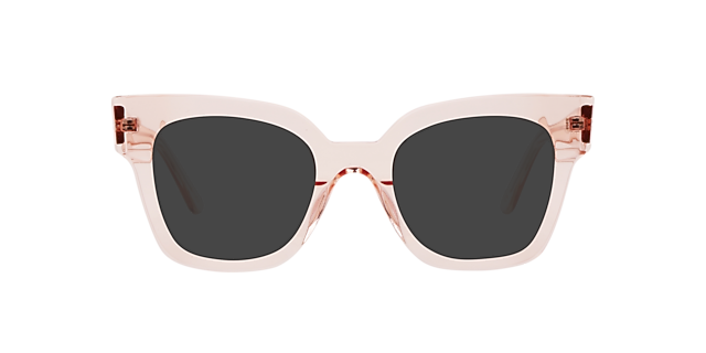 Venice CT Crystal Peach AcetatEyeglass Frames von B24, mit getönten Gläsern