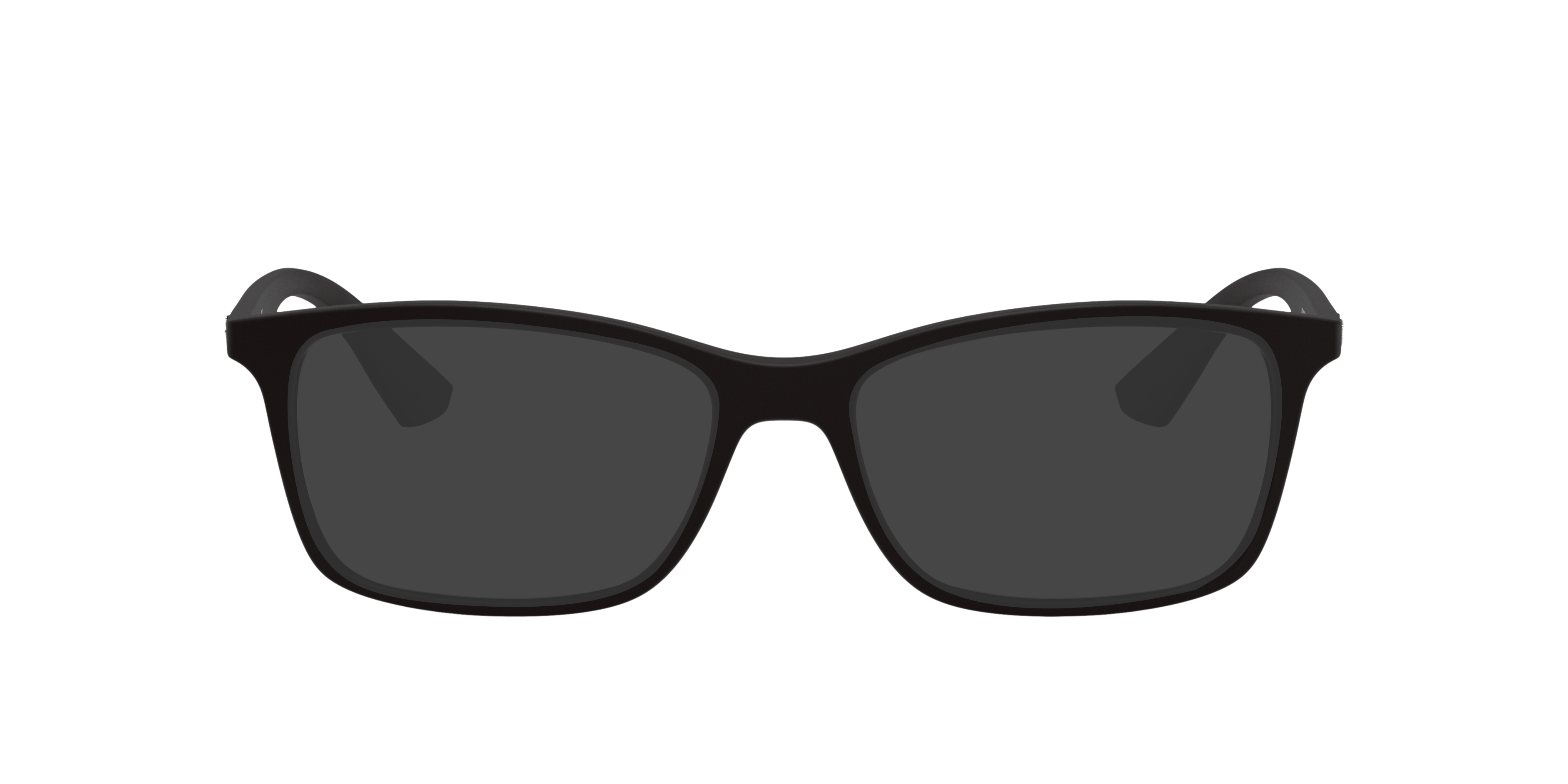 RB7047 Zwart KunststofEyeglass Frames van B24, met getinte lenzen