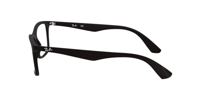 RB7047 Zwart KunststofEyeglass Frames van B24, Zijaanzicht