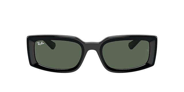 RB4395 Zwart KunststofSunglass Frames van B24, met getinte lenzen