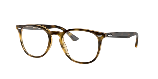 RB7159 Havana KunststoffEyeglass Frames von B24, Dreiviertelansicht