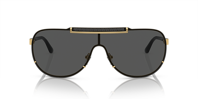 VE2140 Gold MetallSunglass Frames von B24, Vorderansicht