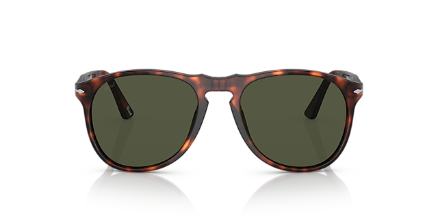 PO9649S Havana AcetatSunglass Frames von B24, Vorderansicht