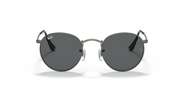 RB3447 Staalgrijs MetaalSunglass Frames van B24, Vooraanzicht