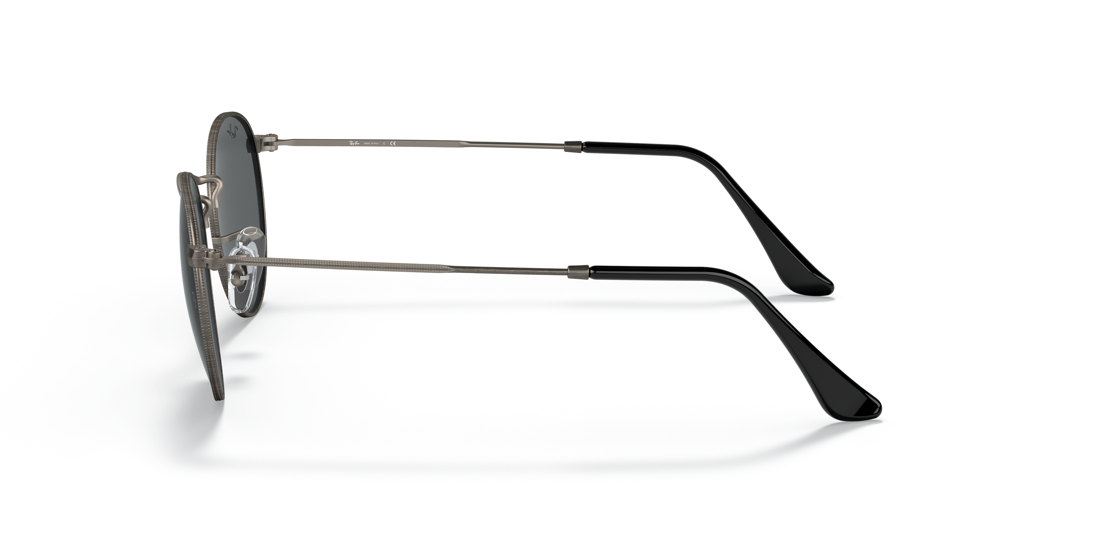 RB3447 Gunmetal MetallSunglass Frames von B24, Seitenansicht