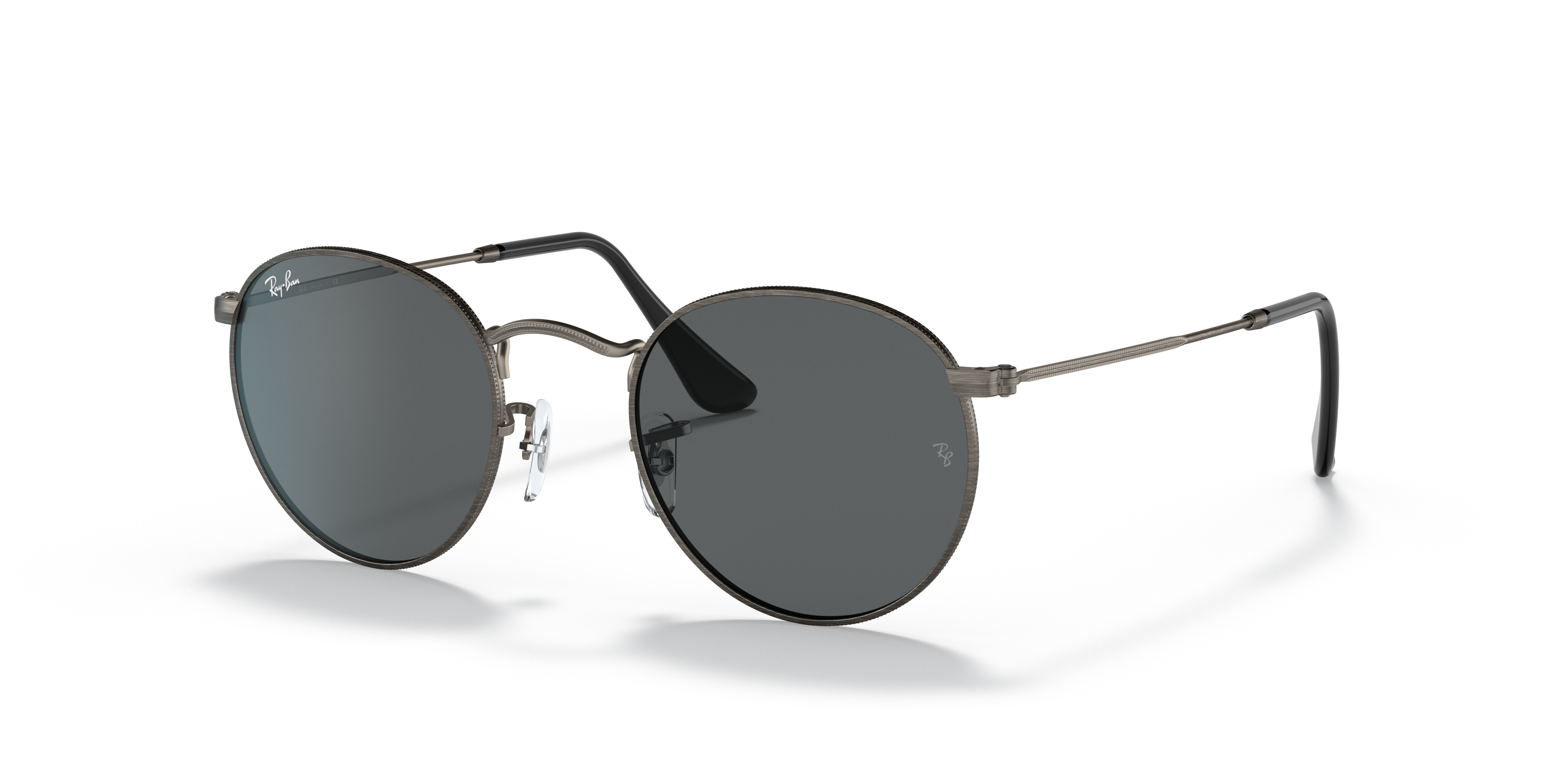 RB3447 Gunmetal MetallSunglass Frames von B24, Dreiviertelansicht