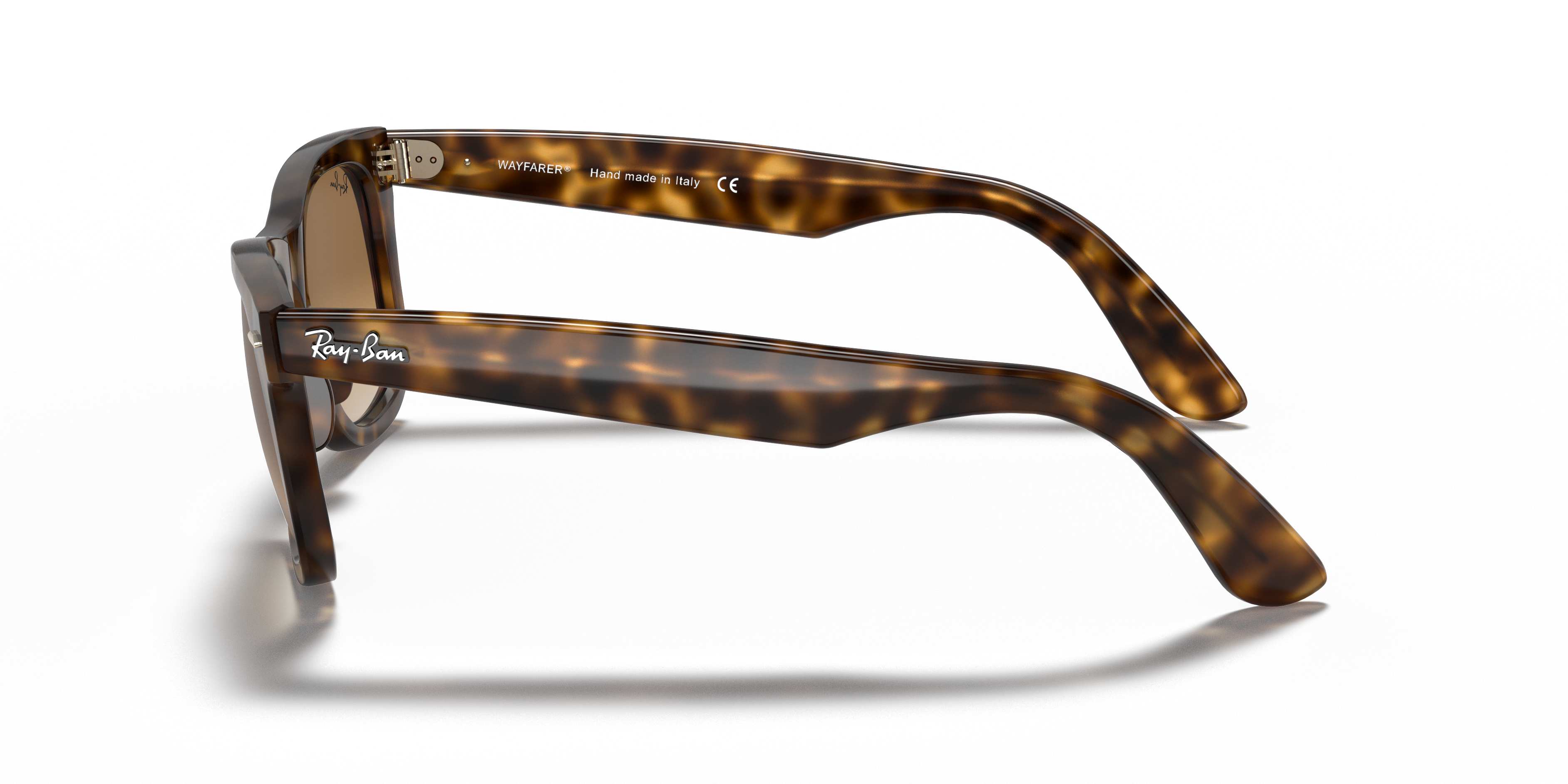 RB4340 Licht Havana KunststofSunglass Frames van B24, Zijaanzicht