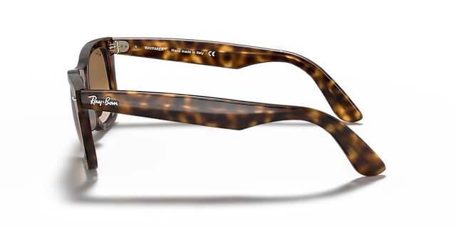 RB4340 Licht Havana KunststofSunglass Frames van B24, Zijaanzicht