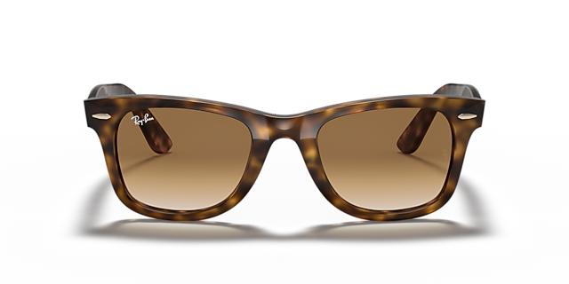 RB4340 Licht Havana KunststofSunglass Frames van B24, Vooraanzicht