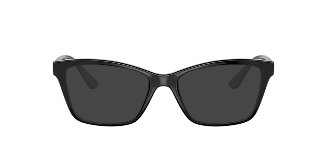 VO5420 Zwart KunststofEyeglass Frames van B24, met getinte lenzen