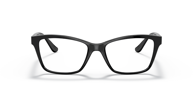 VO5420 Zwart KunststofEyeglass Frames van B24, Vooraanzicht