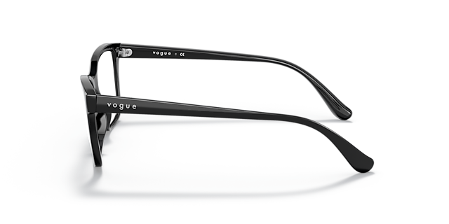 VO5420 Zwart KunststofEyeglass Frames van B24, Zijaanzicht